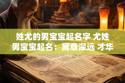 姓尤的男宝宝起名字 尤姓男宝宝起名：寓意深远 才华横溢