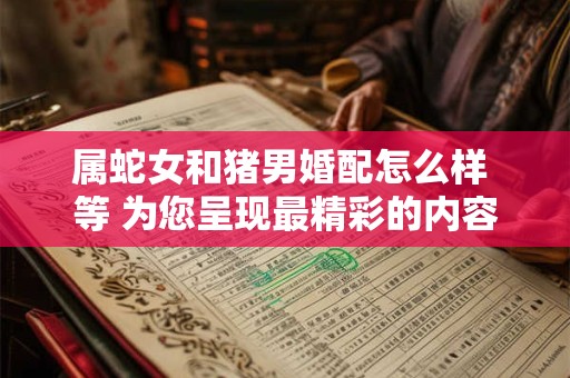 属蛇女和猪男婚配怎么样 等 为您呈现最精彩的内容！