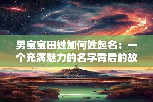 男宝宝田姓加何姓起名：一个充满魅力的名字背后的故事