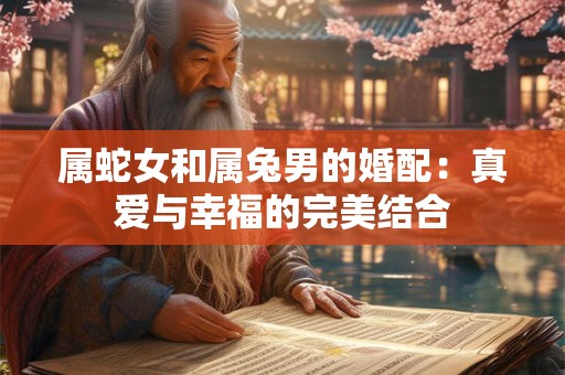 属蛇女和属兔男的婚配：真爱与幸福的完美结合