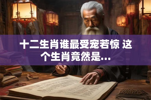十二生肖谁最受宠若惊 这个生肖竟然是…