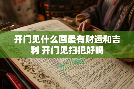 开门见什么画最有财运和吉利 开门见扫把好吗