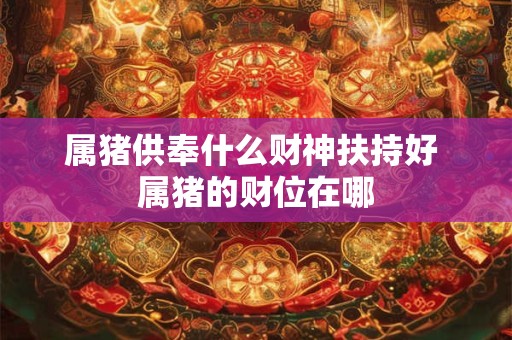 属猪供奉什么财神扶持好 属猪的财位在哪