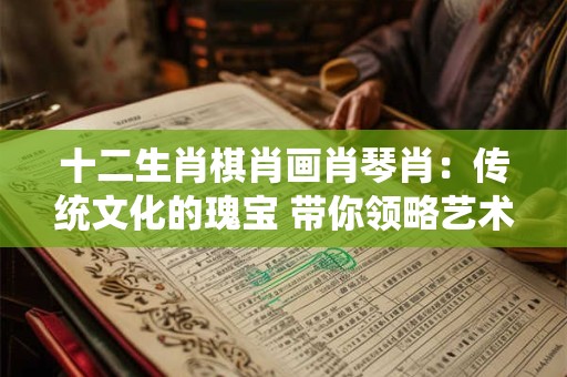 十二生肖棋肖画肖琴肖：传统文化的瑰宝 带你领略艺术的魅力