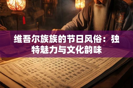 维吾尔族族的节日风俗：独特魅力与文化韵味