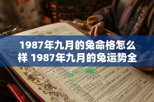 1987年九月的兔命格怎么样 1987年九月的兔运势全解