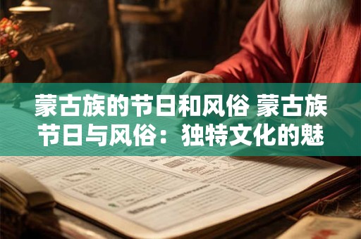 蒙古族的节日和风俗 蒙古族节日与风俗：独特文化的魅力之旅