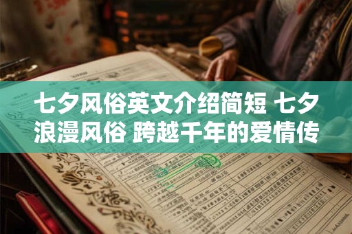 七夕风俗英文介绍简短 七夕浪漫风俗 跨越千年的爱情传奇！