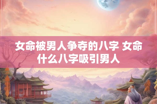 女命被男人争夺的八字 女命什么八字吸引男人