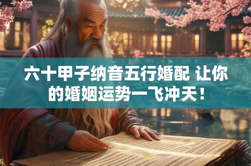 六十甲子纳音五行婚配 让你的婚姻运势一飞冲天！