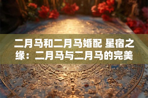 二月马和二月马婚配 星宿之缘：二月马与二月马的完美婚配
