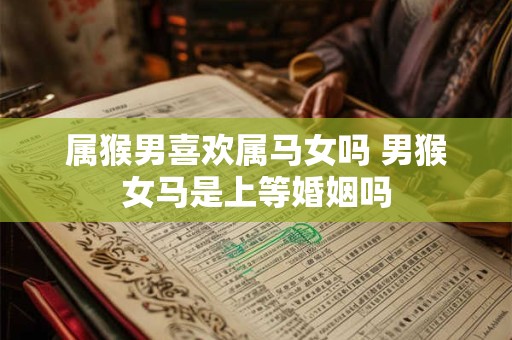 属猴男喜欢属马女吗 男猴女马是上等婚姻吗