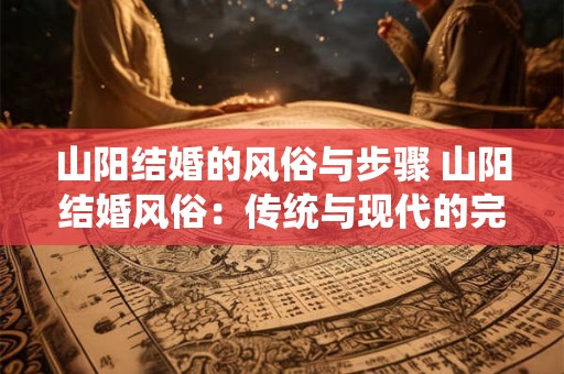 山阳结婚的风俗与步骤 山阳结婚风俗：传统与现代的完美融合