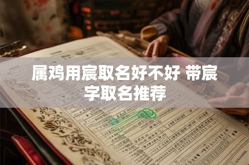 属鸡用宸取名好不好 带宸字取名推荐