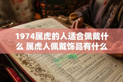 1974属虎的人适合佩戴什么 属虎人佩戴饰品有什么讲究
