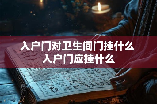 入户门对卫生间门挂什么 入户门应挂什么