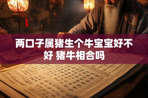 两口子属猪生个牛宝宝好不好 猪牛相合吗