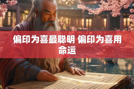 偏印为喜最聪明 偏印为喜用命运