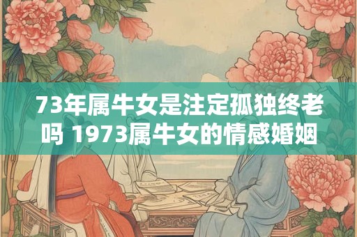 73年属牛女是注定孤独终老吗 1973属牛女的情感婚姻