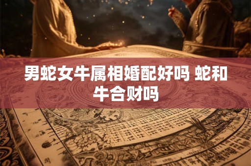 男蛇女牛属相婚配好吗 蛇和牛合财吗