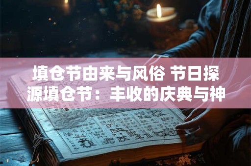 填仓节由来与风俗 节日探源填仓节：丰收的庆典与神秘的习俗