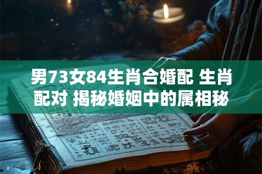 男73女84生肖合婚配 生肖配对 揭秘婚姻中的属相秘密！