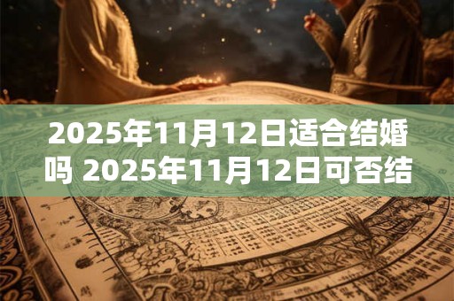 2025年11月12日适合结婚吗 2025年11月12日可否结婚