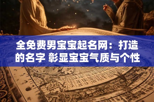 全免费男宝宝起名网：打造的名字 彰显宝宝气质与个性