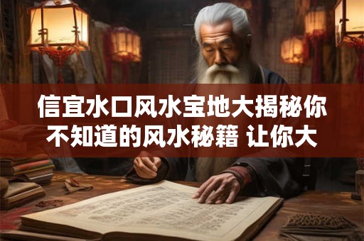信宜水口风水宝地大揭秘你不知道的风水秘籍 让你大开眼界！