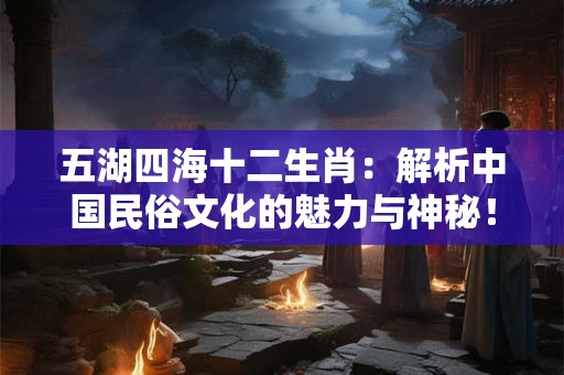 五湖四海十二生肖：解析中国民俗文化的魅力与神秘！