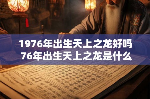 1976年出生天上之龙好吗 76年出生天上之龙是什么命