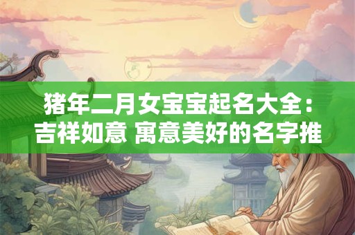 猪年二月女宝宝起名大全：吉祥如意 寓意美好的名字推荐！