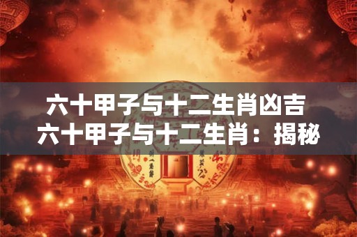 六十甲子与十二生肖凶吉 六十甲子与十二生肖：揭秘凶吉之谜