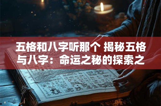 五格和八字听那个 揭秘五格与八字：命运之秘的探索之旅