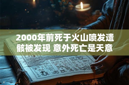 2000年前死于火山喷发遗骸被发现 意外死亡是天意吗