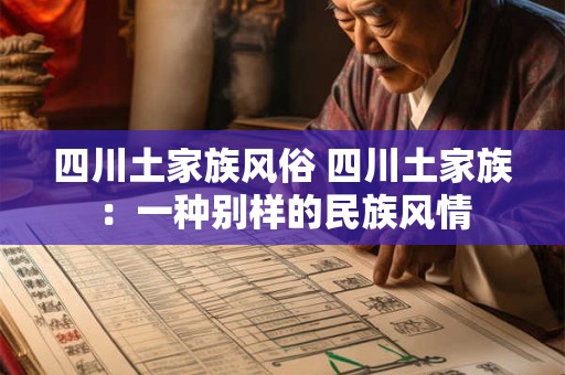 四川土家族风俗 四川土家族：一种别样的民族风情