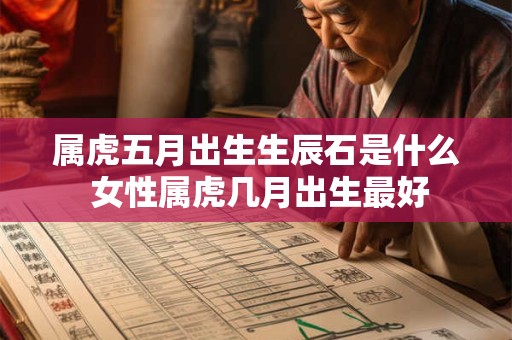 属虎五月出生生辰石是什么 女性属虎几月出生最好