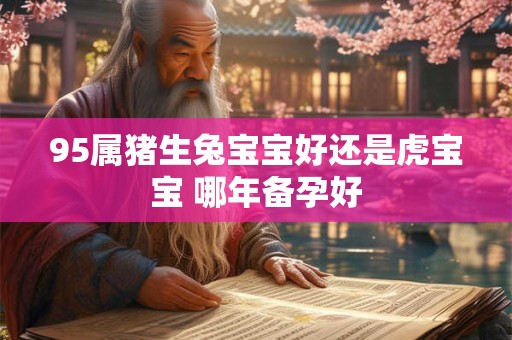 95属猪生兔宝宝好还是虎宝宝 哪年备孕好