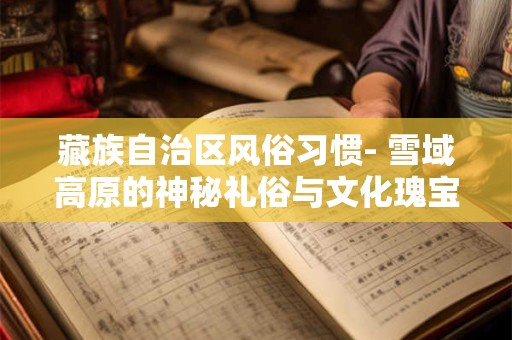 藏族自治区风俗习惯- 雪域高原的神秘礼俗与文化瑰宝
