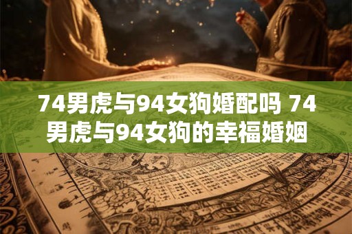74男虎与94女狗婚配吗 74男虎与94女狗的幸福婚姻