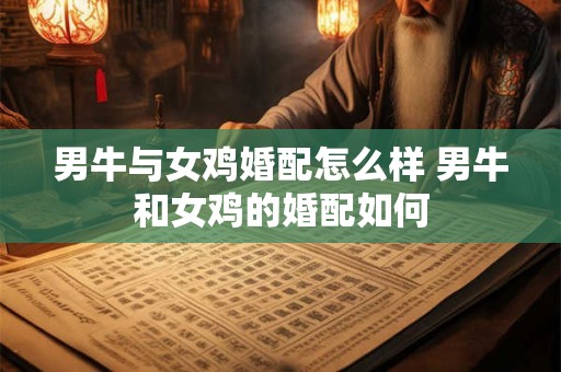 男牛与女鸡婚配怎么样 男牛和女鸡的婚配如何