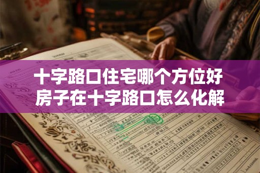 十字路口住宅哪个方位好 房子在十字路口怎么化解