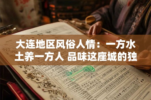 大连地区风俗人情：一方水土养一方人 品味这座城的独特韵味