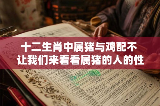 十二生肖中属猪与鸡配不 让我们来看看属猪的人的性格特点