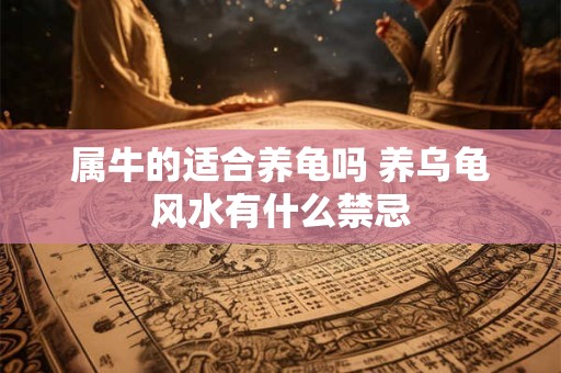属牛的适合养龟吗 养乌龟风水有什么禁忌