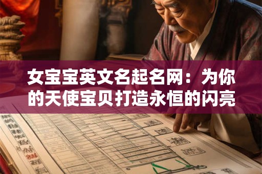 女宝宝英文名起名网：为你的天使宝贝打造永恒的闪亮之名