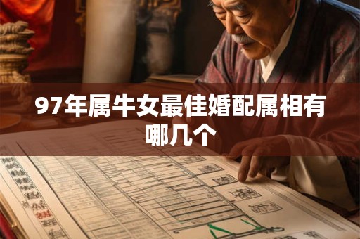97年属牛女最佳婚配属相有哪几个