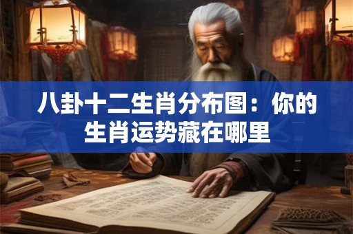 八卦十二生肖分布图：你的生肖运势藏在哪里