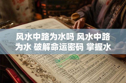 风水中路为水吗 风水中路为水 破解命运密码 掌握水之道！