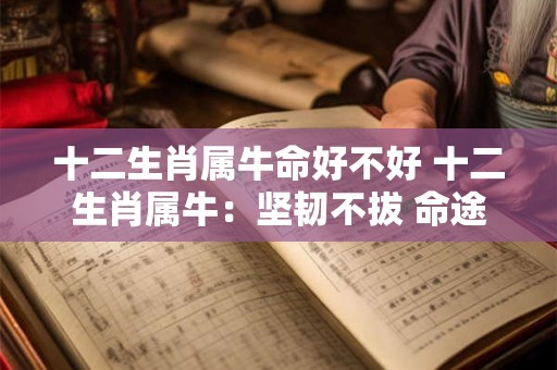 十二生肖属牛命好不好 十二生肖属牛：坚韧不拔 命途多舛